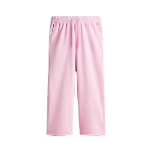 Pantalon de jogging ample pour homme en molleton de coton 470 GSM, épais et lourd, formel, infroissable, avec cordon de serrage, pour l'hiver et la gym - Product Image 4