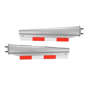 Cintres métalliques chromés à ressorts droits, espacement des boulons de 2,5 po, robustes, pour pare-boue de semi-remorques, 1 paire - Product Image 6