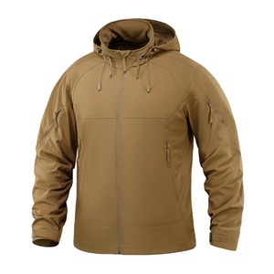 Professional Manufacturer <b>Men's</b> Hooded Outdoor Softshell <b>Jacket</b> <b>Waterproof</b> Windproof Breathable Quick Dry Sherpa <b>Lined</b> Winter - Product Image 2