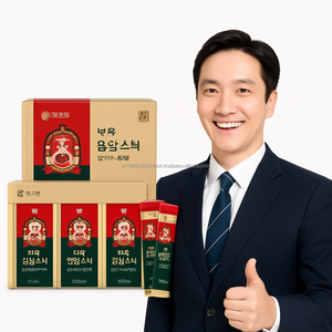 Deer Antler Red Ginseng Stick 30 Pochettes Extrait de plantes coréennes Boisson portable - Product Image 1