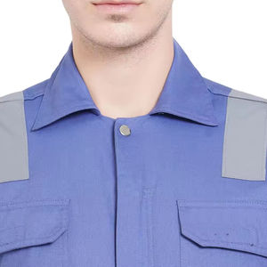 Fabrication OEM ODM, vêtements de travail pour hommes, combinaison de protection ignifuge, construction industrielle, combinaison haute visibilité, combinaison haute visibilité - Product Image 4
