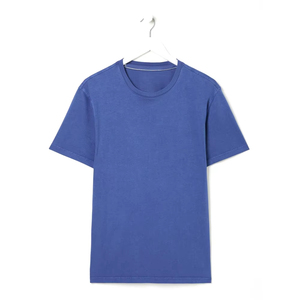 Camiseta de Manga Corta Lisa para Hombre, Cuello Redondo, Tallas Grandes, Nueva Camiseta de Color Sólido Súper Moderna para Hombre 2026 - Product Image 1