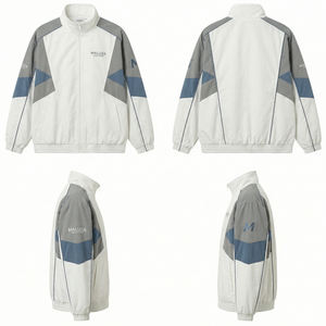 Veste imperméable à capuche unisexe avec logo personnalisé, légère, streetwear, marque d'entreprise, qualité supérieure, coupe-vent - Product Image 6