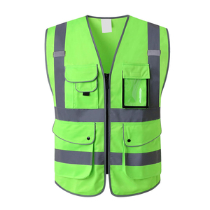 Gilet de sécurité haute visibilité, plusieurs couleurs, 2026, personnalisé, meilleur design, réfléchissant, sans manches, respirant, avec OEM - Product Image 1