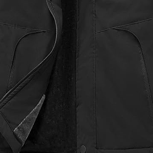 Veste de ski imperméable et isolante pour homme, manteau d'hiver chaud, doublure polaire, coupe-vent, capuche respirante, veste de montagne coupe-vent avec fermeture éclair - Product Image 5