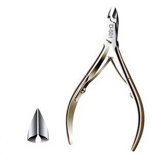 Coupe-ongles professionnel en acier inoxydable Morje D-501, lame biseautée pour le soin des ongles des doigts, usage adulte - Product Image 1