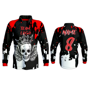 Camisetas de Paintball Personalizables Profesionales de Poliéster de Alta Durabilidad, Transpirables, de Secado Rápido, Reversibles, con Impresión de Identidad de Equipo - Product Image 3