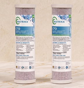 Filtre à bloc de carbone collé à longue durée de vie pour filtres CTO, matériau certifié NSF, filtre à eau de qualité supérieure - Product Image 1