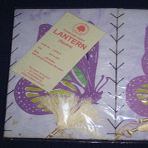 Wholesale Custom Made Luxury Christmas Hanging Ornament Handmade Square Paper <b>Lantern</b> <b>Lamp</b> Embroidered Printing Techniques - Product Image 2