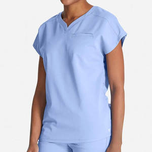 <b>Doctor</b> Nurse Uniform Scrub <b>Sets</b> Short Sleeve Unisex Hospital Clinic Scrub <b>Set</b> - Product Image 3