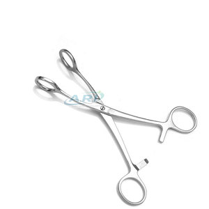 Pinzas para sujetar esponjas médicas de acero inoxidable, herramienta quirúrgica, instrumento médico quirúrgico - Product Image 2