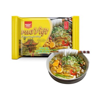 Fideos Instantáneos de Arroz con Sabor a Carne de Res, Paquete Grande de 90g, Fabricante Vietnamita - Product Image 1