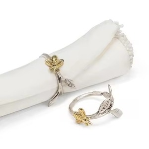 Anillo de Servilleta Metálico Decorativo para Mesas de Comedor, Hogar, Restaurantes, Bodas y Decoración de Mesa - Product Image 5