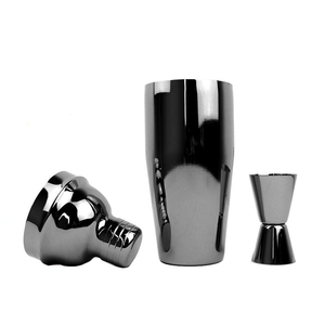 Coctelera de Metal de Alta Calidad, Kit de Coctelera de Acero Inoxidable Plateada de 750 ml - Product Image 6