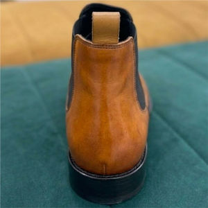 Zapatos Oxford de Cuero Genuino Hechos a Mano de Alta Calidad, Resistentes al Desgaste, con Cordones y Diseño a Cuadros para Hombre, Estilo Casual de Negocios - Product Image 6