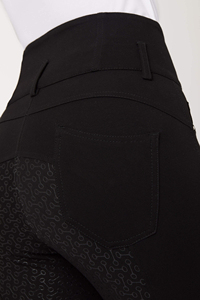 Pantalones de Montar a Caballo de Alta Calidad, Elásticos en 4 Direcciones, Leggings, Ropa Ecuestre, en Tela Técnica con Tacto Suave - Product Image 5