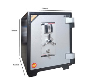 Coffre-fort robuste de qualité supérieure YUNOS YNX-76F (verrouillage par empreinte digitale) – Une solution sûre et pratique pour la maison : déverrouillage par empreinte digitale. - Product Image 5