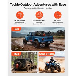 Contenitore Carburante da 6 Litri con Beccuccio da 1,5 Litri, Antigoccia, Portata Massima 5,5 L/min per UTV - Product Image 5