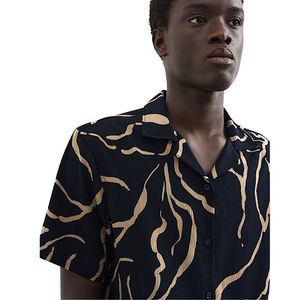 Men’s Regular Fit Printed Short Sleeve Casual Shirt Lightweight Breathable Summer Button <b>Down</b> Fashion Shirt - Product Image 2