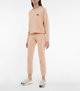 Sweat-shirt court surdimensionné à col rond en molleton bouclette à ourlet brut pour femme – Collection personnalisée - Product Image 3