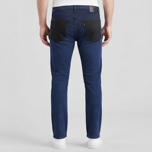 Pantalones Vaqueros Casuales para Hombre SAAR INDUSTRIES, de Mezclilla, Corte Regular, Lavados, de Secado Rápido, Cintura Media, Estilo Recto, para Invierno - Product Image 4
