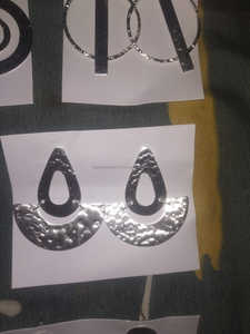 Pendientes de Latón de Primera Calidad para Mujer, Diseño de Lujo, Precio de Mayoreo, Pendientes de Latón Sólido de FWE - Product Image 6