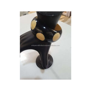 Brazaletes de resina minimalistas tamaño estándar hechos a mano | Pulseras de acabado natural para mujeres moda diaria estilo étnico regalo - Product Image 1