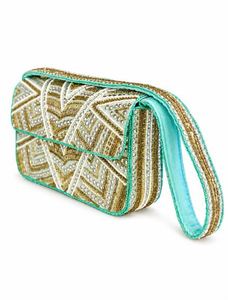 Pochette de soirée de luxe faite à la main en perles de verre pour femme, sac à main personnalisé OEM ODM en gros - Product Image 1