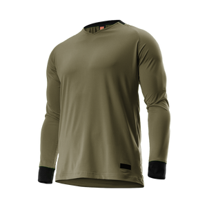 Camiseta Deportiva de Manga Larga para Hombre, Marca Privada, 100% Algodón, Antiarrugas, Transpirable - Product Image 5