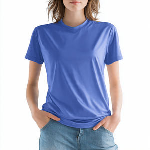 เสื้อยืดออกกำลังกายผู้ชาย ระบายอากาศ แห้งเร็ว ผ้ายืดสแปนเด็กซ์ โพลีเอสเตอร์ กระชับกล้ามเนื้อ สวมใส่สบาย เสื้อยืดกีฬาผู้หญิง - Product Image 4