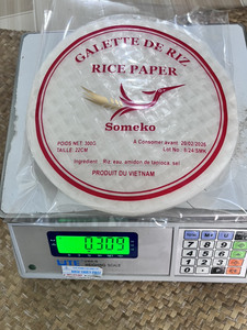 ปอเปี๊ยะกระดาษข้าวม้วนกลมกระดาษข้าวกระดาษสี่เหลี่ยม papier de Riz WA: ms.irene + 84 366 018 472 - Product Image 5