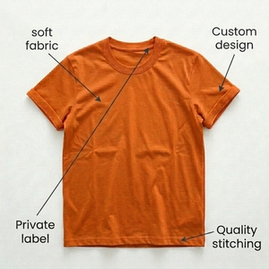 Custom Logo Printing Custom T Shirt Cotton Oversized <b>TShirt</b> Drop Shoulder T Shirt for Men jersey boxy shirt - Product Image 5