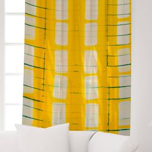 Rideau en coton écologique fait main style bohème imprimé tie-dye, panneau décoratif moderne pour chambre et salon - Product Image 5