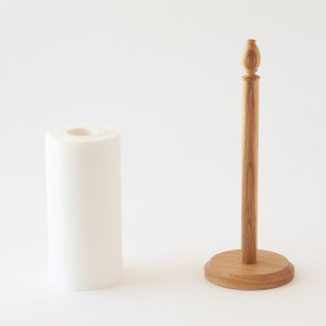 Modern Solid Wood <b>Paper</b> Towel Holder Eco-Friendly <b>Kitchen</b> Roll Stand With Weighted Base Modern Tissue For Home Restaurant Decor - Product Image 1
