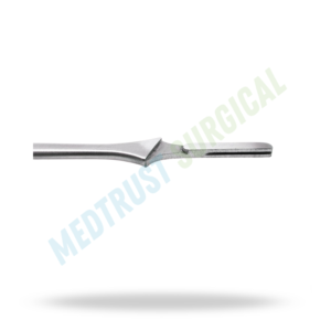 Scalpel Handle #7 16.5cm Neuro Spine Surgical Instrument Stainless Steel Fine Blade <b>Holder</b> Surgical Use - Product Image 4