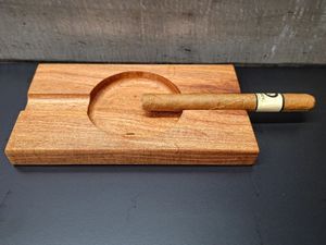 Cenicero de madera para cigarrillos, cenicero de madera de Sheesham con cajón para cenizas - Product Image 3