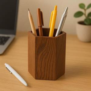 desk organizer wooden travel desk accessory wooden organizer case wooden stationery case wooden pencil <b>storage</b> <b>box</b> wooden writin - Product Image 1