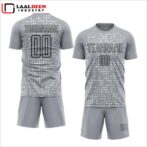 ชุดฟุตบอลทีมสโมสร ราคาขายส่ง ชุดฟุตบอล 25/26 โลโก้สั่งทำ โพลีเอสเตอร์ 100% ชุดทีม, โลโก้ และหมายเลขสั่งทำได้ - Product Image 3