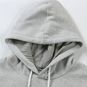 Conjuntos de Sudadera con Capucha y Pantalones Cortos Casuales para Hombre, 100% Algodón, Transpirables, Ropa de Verano y Otoño, MOQ Bajo, Personalizables, Alta Calidad - Product Image 5