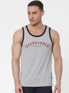 Camiseta de tirantes sin mangas de talla grande XL para hombre, Camiseta deportiva transpirable de algodón con estampado de logotipo personalizado para entrenamiento, camiseta informal de verano - Product Image 6