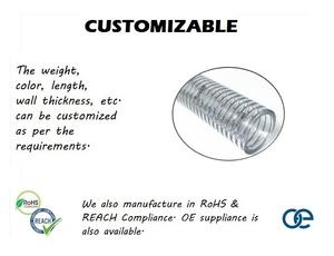 Flexible de bonne qualité Flexible haute pression Durable Helix 3/4 pouces PVC semoir à air tuyau d'aspiration - Product Image 6