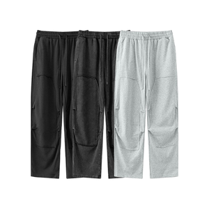 Fleece Baggy <b>Trousers</b> Winter Warm Sweatpants Loose Fit Joggers - Product Image 3
