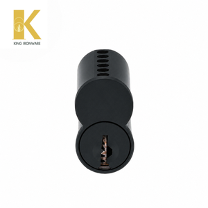 Cylindre de serrure SFIC à remplacement rapide, laiton noir mat, 6 goupilles, clé C, pour la sécurité des portes commerciales - Product Image 2