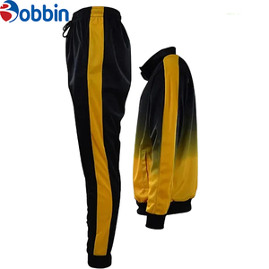 Conjunto deportivo de 2 piezas para hombre, ropa de calle con logo sublimado, chándal de invierno para entrenamiento, talla grande, chaqueta cortavientos para hombre - Product Image 6
