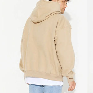 Sudadera con Capucha de Alta Calidad, 100% Algodón, Personalizable, Talla Grande, Lisa, con Estampado 3D, en Varios Colores Otoñales para Hombre - Product Image 3