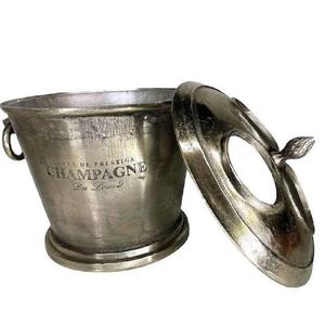 Juego de Bar de Aluminio Ecológico de Diseño Europeo Personalizado, Hecho a Mano, para Cubitera de Champán, Acabado en Latón Antiguo, Gran Venta - Product Image 3