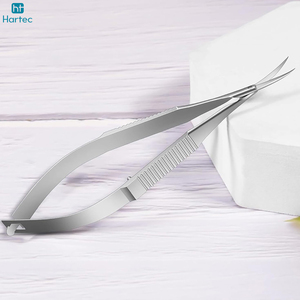Highest Quality OEM ODM Durable Curved Design Stainless Steel Ultra-Fine Curved Blade Cuticle Spring Scissors <b>Nail</b> Grooming <b>Tool</b> - Product Image 4