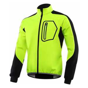 Veste de cyclisme unisexe réversible à fermeture éclair intégrale, coupe-vent, séchage rapide, écologique, manches longues, VTT, OEM personnalisé - Product Image 1