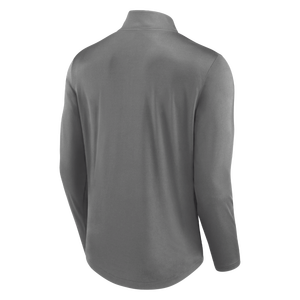 Custom Men Quarter Zip Pullover Long Sleeve Performance Shirt OEM Athletic Gym Wear Supplier - Product Image 2