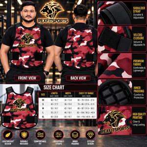 Veste d'entraînement sportive personnalisée en gros, logo OEM, fabricant pakistanais, protection de poitrine camouflage, vêtements de sport pour équipes athlétiques - Product Image 4
